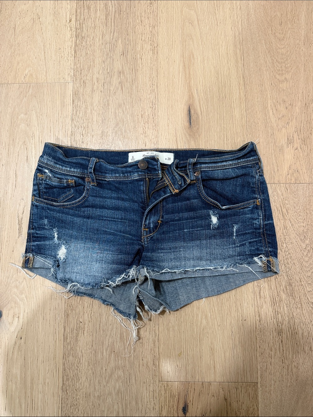 Abercrombie denim shorts